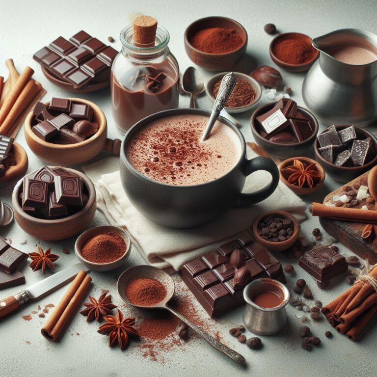 high flavanol hot chocolate